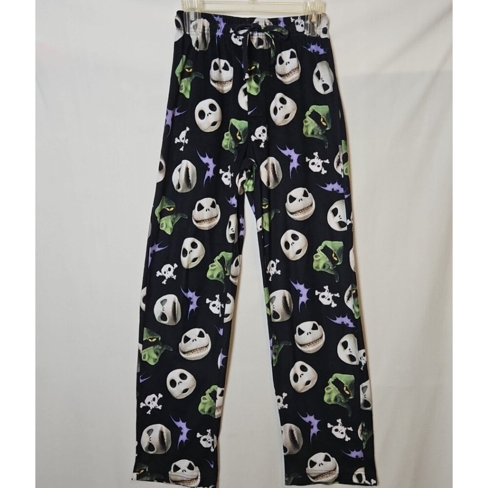 Disney Tim Burtons Nightmare Before Christmas Sleep Pants Sz Small Youth Boys